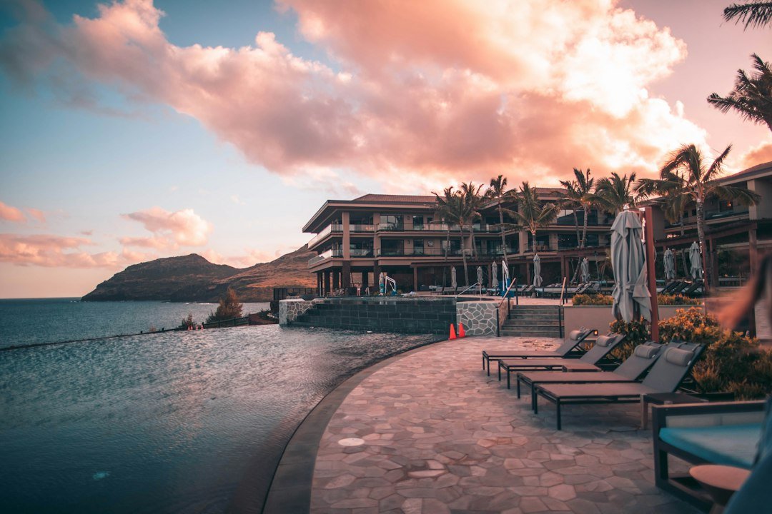 Luxury boutique resort infinity pool showcasing Destination Showcase summit host property
